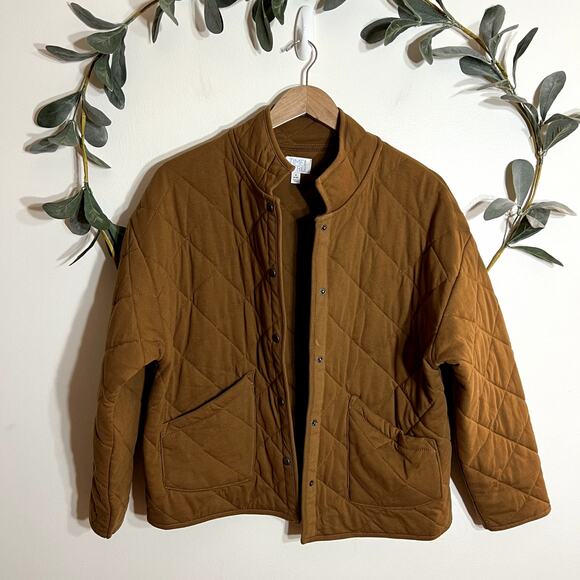 Time and Tru Jackets & Blazers - Time and Tru Mustard Quilted Jacket LAST CALL